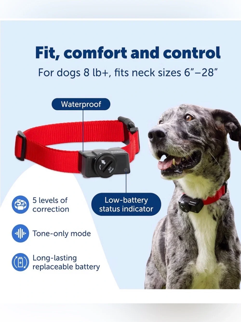 New! PetSafe Wireless Fence System with Red Collar - PetSafe